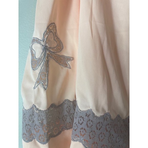 Peach Avian mini slip small nylon beige lace - Picture 2 of 7